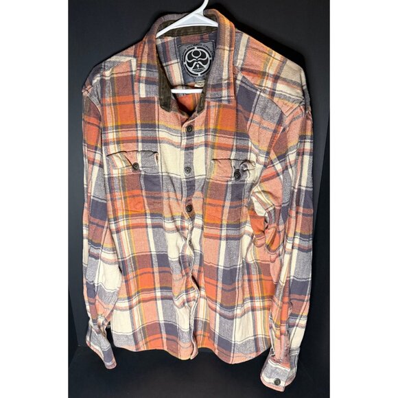 Hawaiian Island Creations Other - Hawaiian Island Creations Flannel Button Long Sleeve Shirt Mens XL HIC